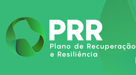 Logotipo do Plano de Recuperação e Resiliência