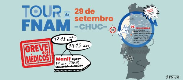 8 etapa do tour da FNAM em Coimbra