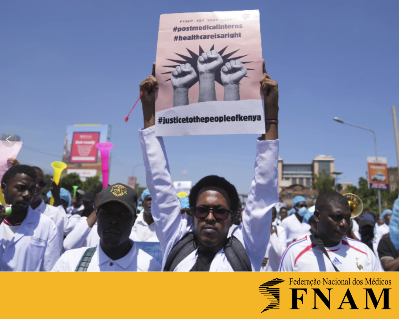 Solidariedade com greve dos médicos no Quénia 